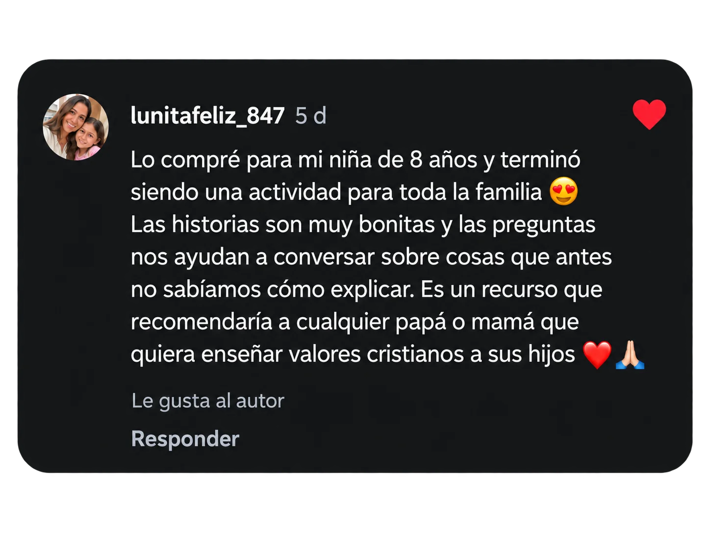 Testimonio de familia 2