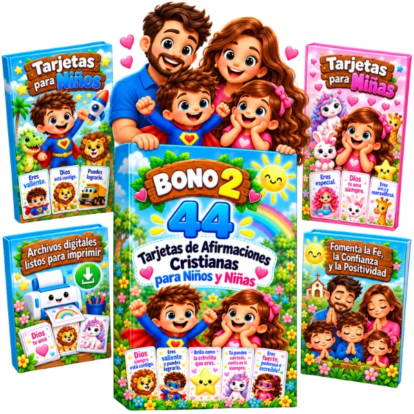 44 Tarjetas de Afirmaciones Cristianas